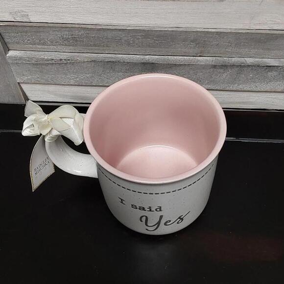 Badgley Mischka “I Said Yes” Ceramic Mug - Picture 3 of 7